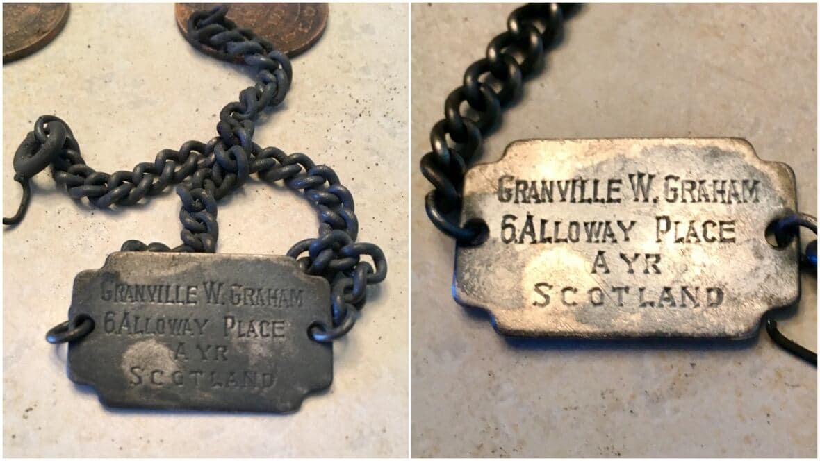 granville-w-graham-s-id-bracelet Randy Gerylo found a lost long bracelet