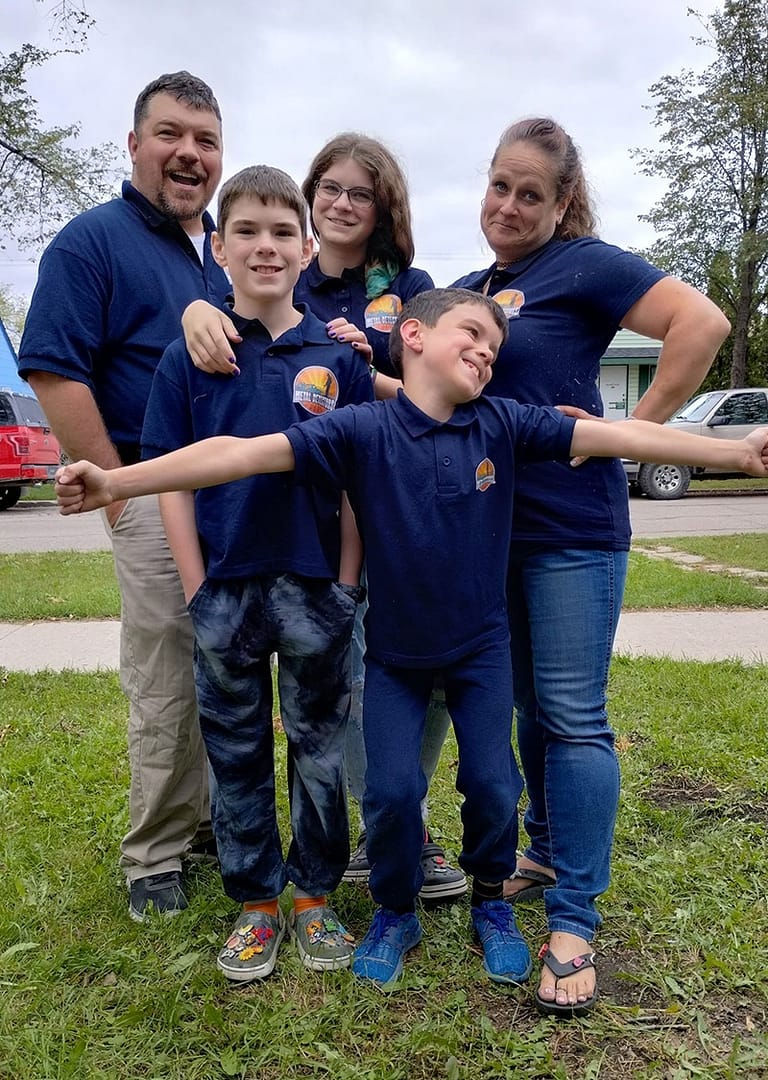 This is why we do what we do! The Paré Family Photo!