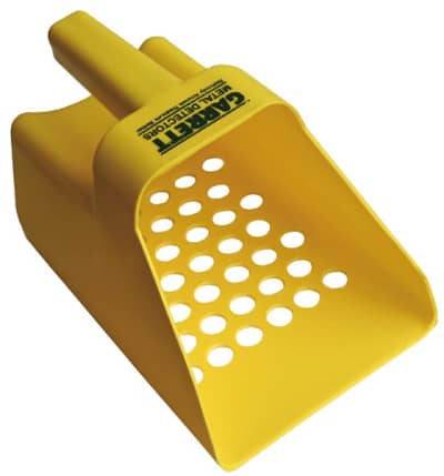 Garrett plastic scoop